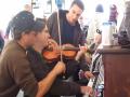 Fiddler and Pianist