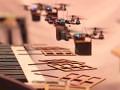 Robot Quad Rotors James Bond