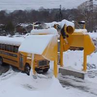 School Bus Snow Blower - Big Geek Daddy