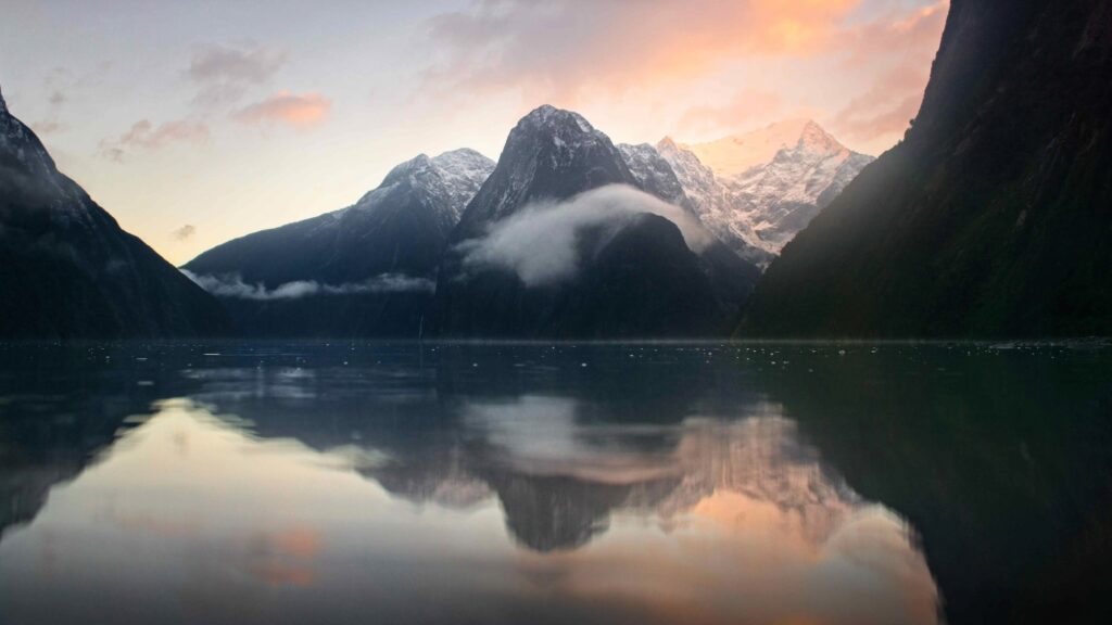 Milford Sound, Southland, New Zealand. Photo by Arthur Hinton