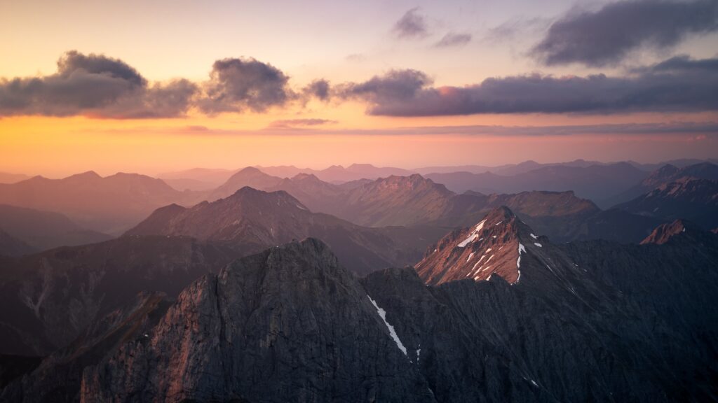 "Evening in Alps" Eng Alm, Austria. Photo by Marek Piwnicki