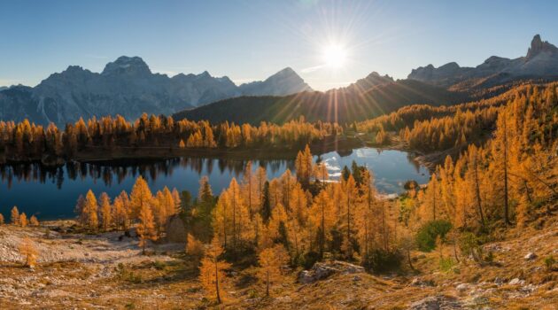 Autumn in the Dolomites. Photo by Ales Krivec