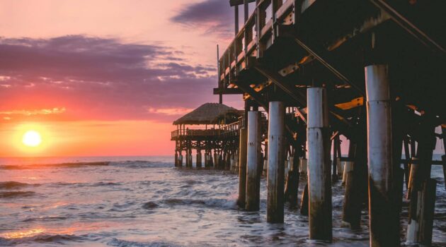 Cocoa beach sunrise. Cocoa Beach, FL, USA. Photo by Jessica Christian