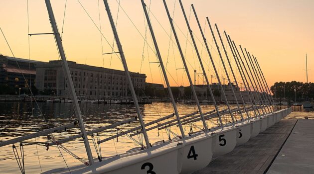 Navy Sailing. United States Naval Academy, Annapolis, Maryland. Go Navy! Photo by Bryce Dryden