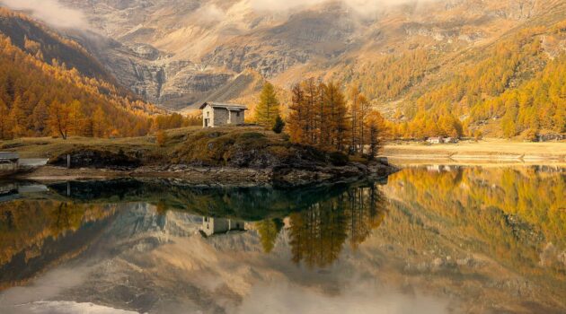 Lago Palü, Poschiavo, Switzerland. Photo by Andreas Slotosch