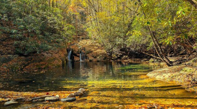 A swimming hole in the Blue Ridge Mountains. Photo by Big Geek Daddy