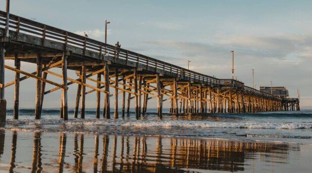 Balboa Pier in Newport Beach, California. Photo by Jeffrey Allee