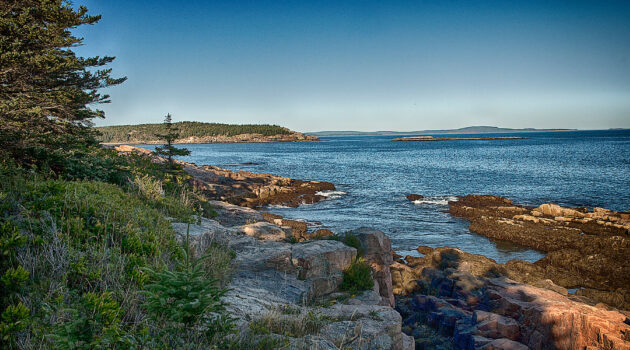 Somewhere on Mt. Desert Island, Maine, USA. Photo by Dick Pratt