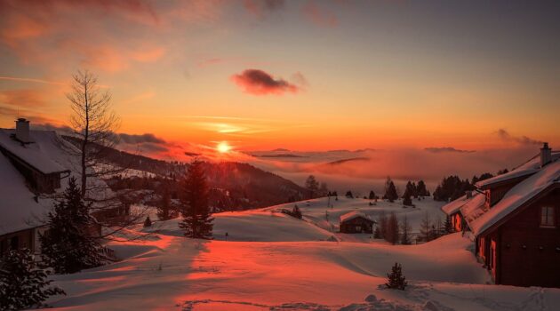 Snowed In - Winter wonderland in the Alps. Falkertsee, Austria. Photo by Michael Niessl
