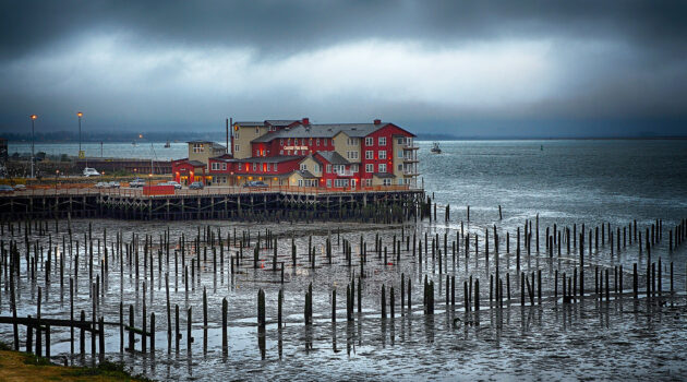 The Cannery Pier Hotel. Astoria, Oregon, USA. Photo by Dick Pratt