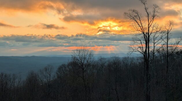 Sunday Sunrise in the Blue Ridge Mountains. Boone, NC, USA 2/22/26. Photo by Big Geek Daddy