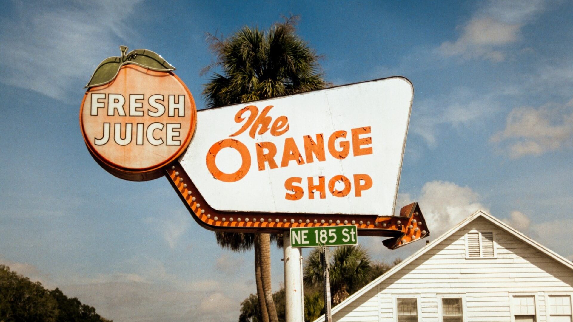 "The Orange Shop" A historic citrus stand in Citra, Florida. Photo by Brooke Balentine