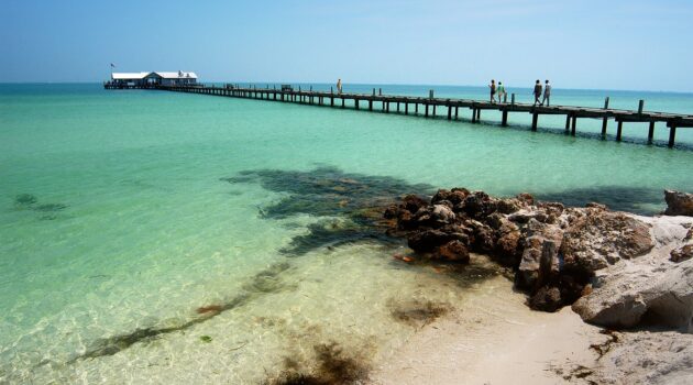 The pier at Anna Maria Island, Florida, USA. Photo by Dick Pratt