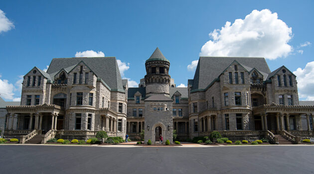 The Mansfield Reformatory - where Shawshank Redemption was filmed. Mansfield, Ohio, USA. Photo by Dick Pratt