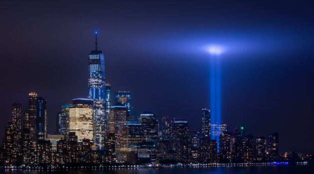 Tribute in Light. World Trade Center, New York, United States. Photo by Jesse Mills